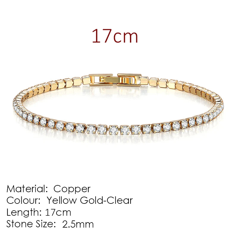 Zircon Tennis Bracelet