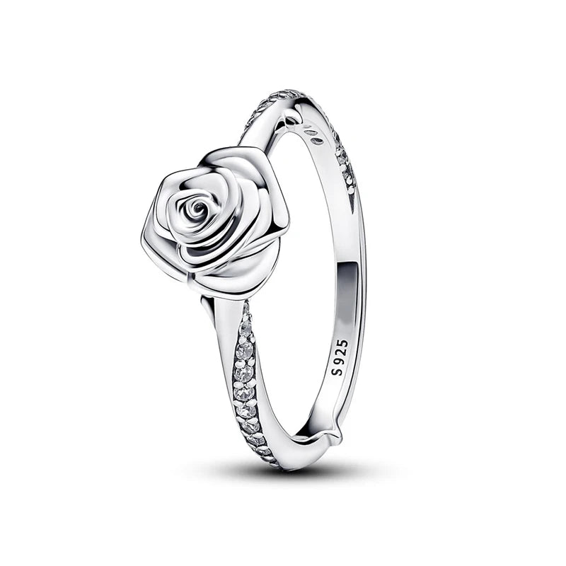 Silver Bloom Ring