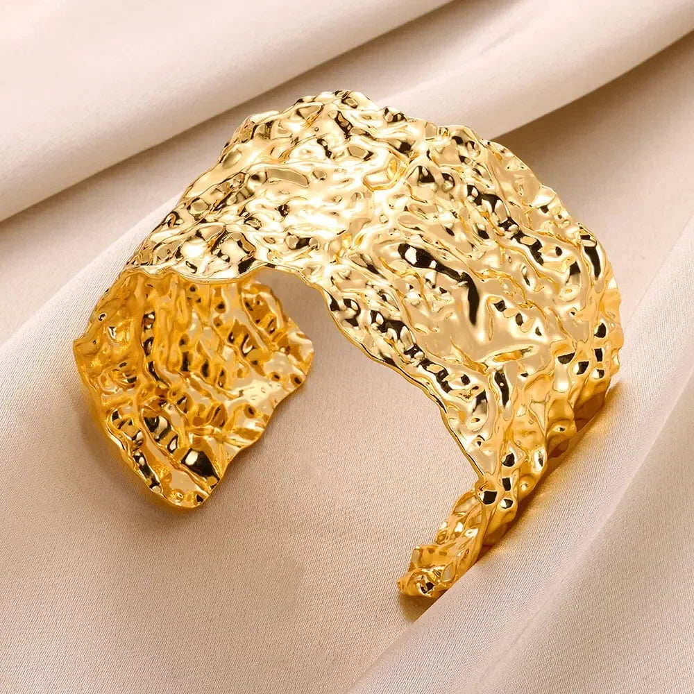 GoldRipple Cuff