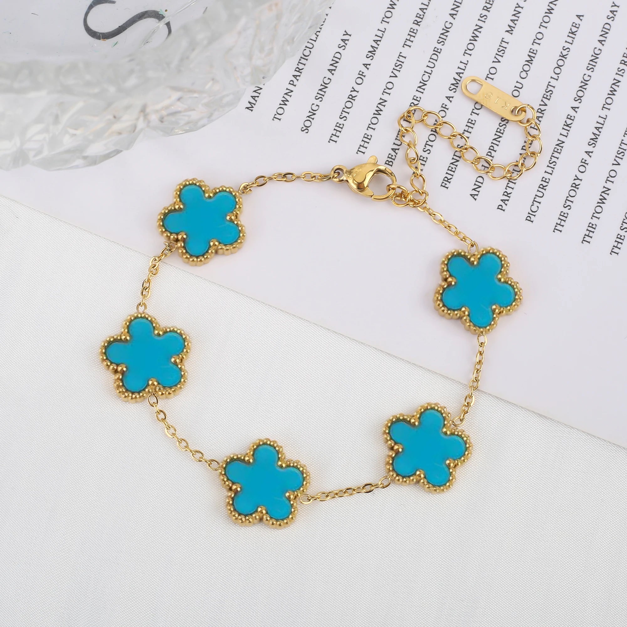 Shell Flower Bracelet