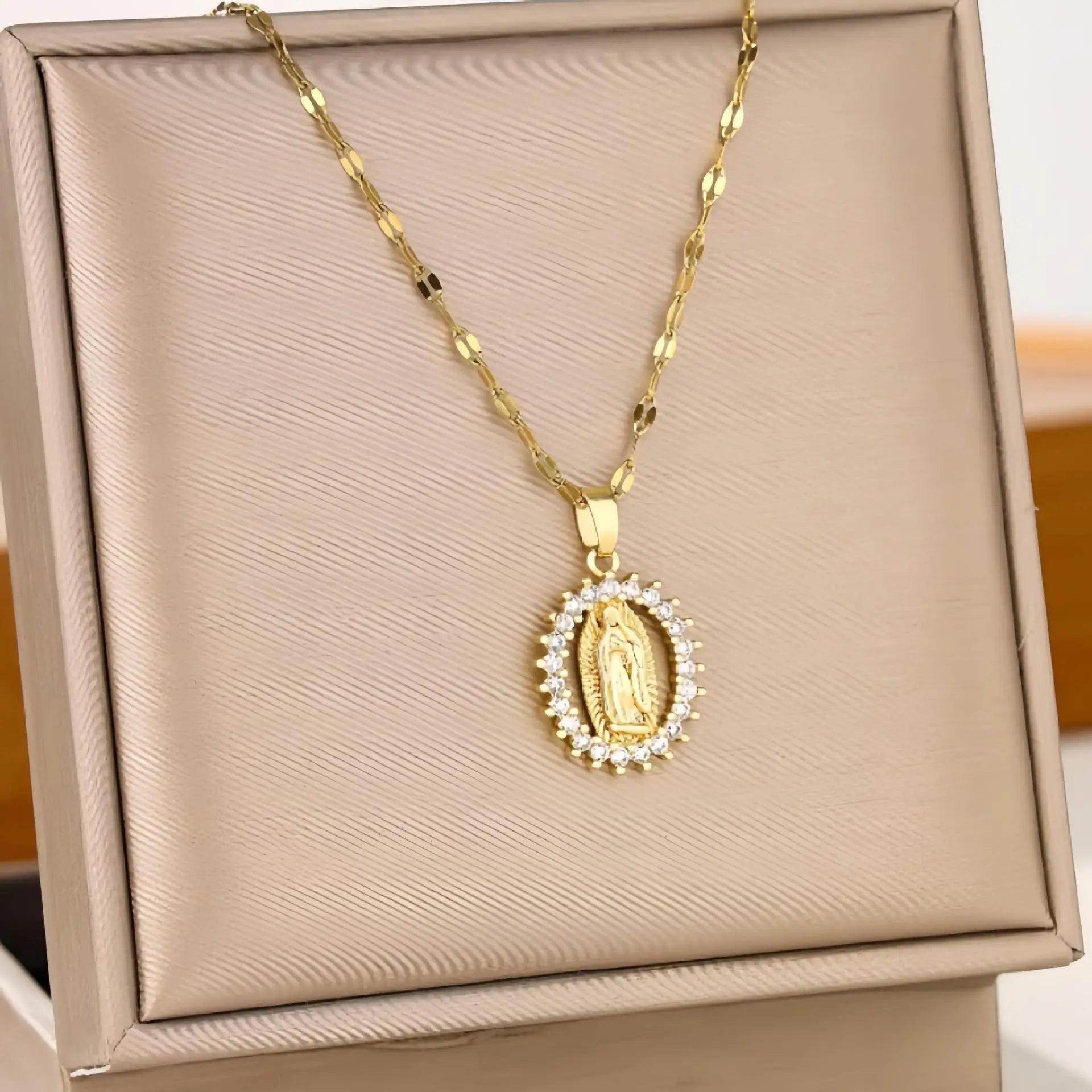 Mary Halo Necklace