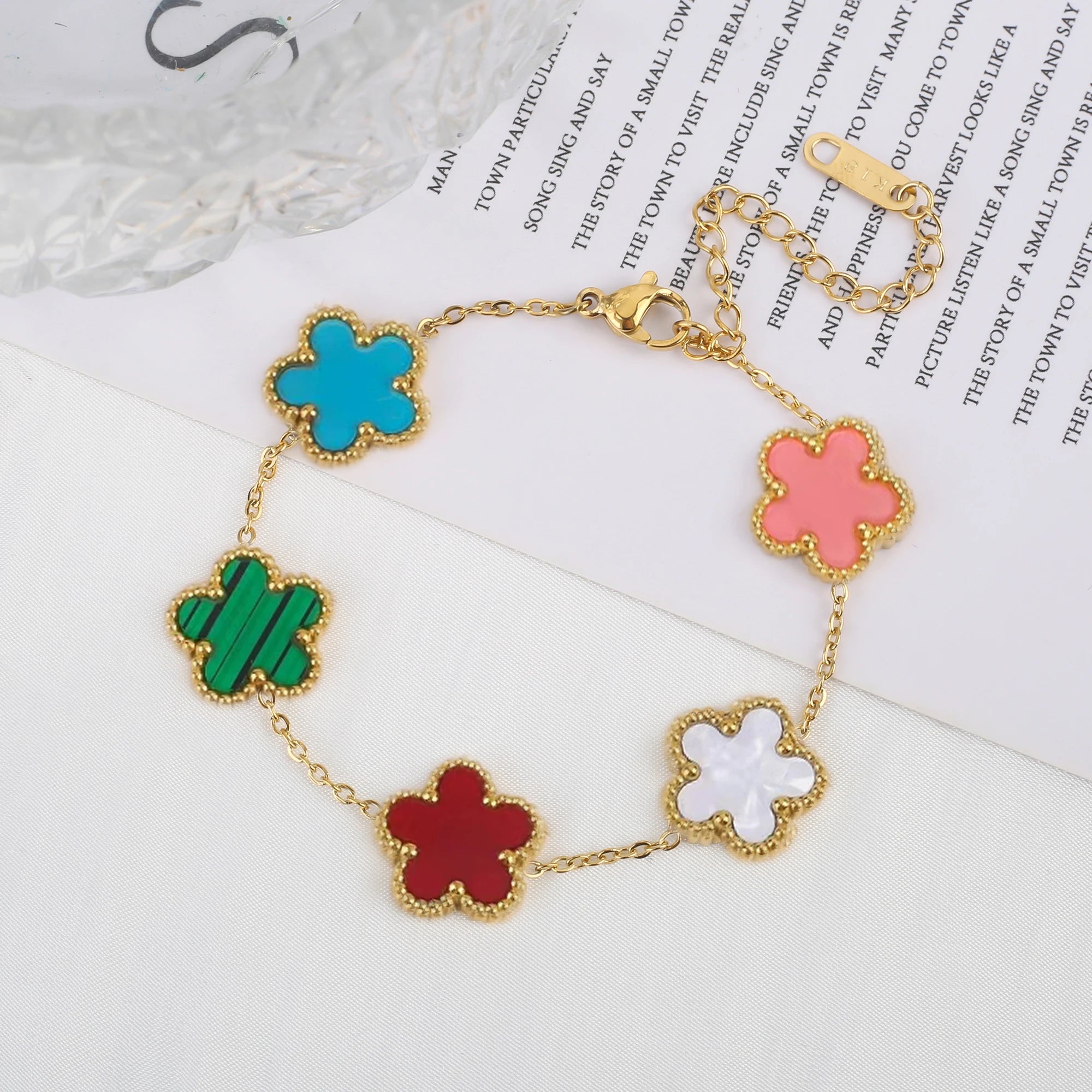Shell Flower Bracelet