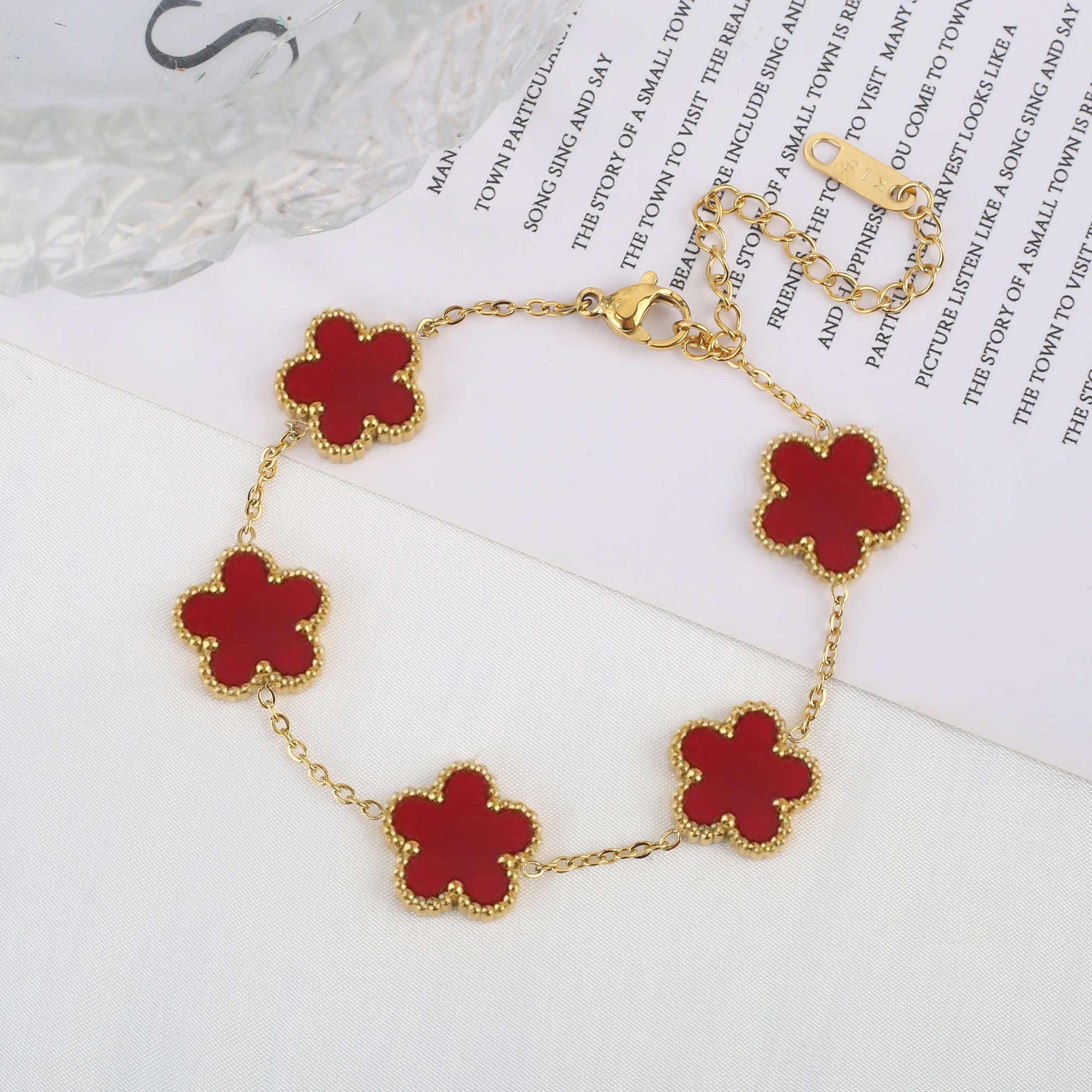 Shell Flower Bracelet